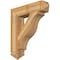 Ekena Millwork Funston Arts & Crafts Rough Sawn Bracket, Western Red Cedar, 6"W x 28"D x 32"H BKT06X28X32FST03RWR - alternate 1